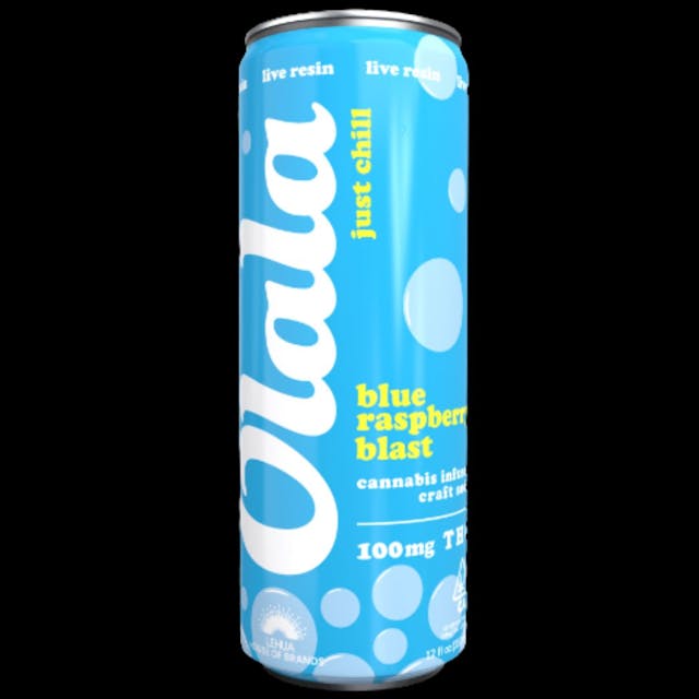 Photograph of product: Blue Raspberry Blast 100mg Live Resin Craft Soda - 
