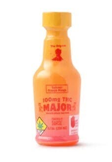 Photograph of product: Major - Orange Mango (100mg)