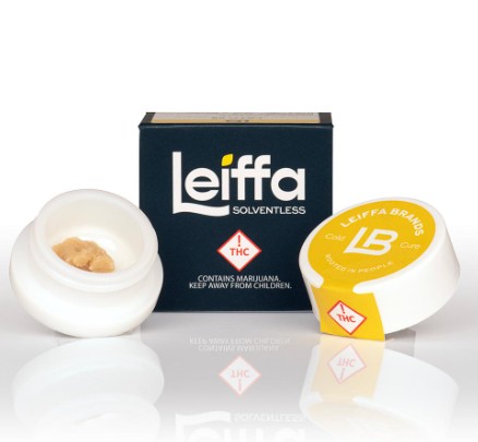 Photograph of product: Leiffa - Velvet Grapes (H) - 1g Cold Cure Live Rosin