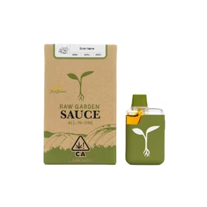 Photograph of product: Raw Garden: Vision OG Live Sauce AIO