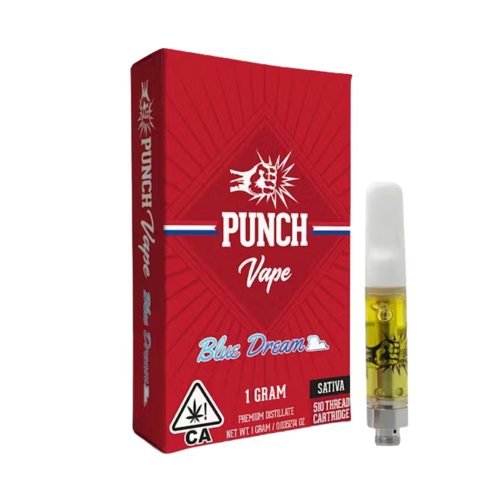 Photograph of product: BLUE DREAM - DISTILLATE CART 1G - PUNCH EXTRACTS