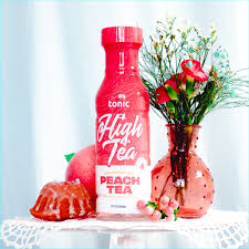 Photograph of product: Tonic Peach High Tea (H) Beverage 100mg 12oz