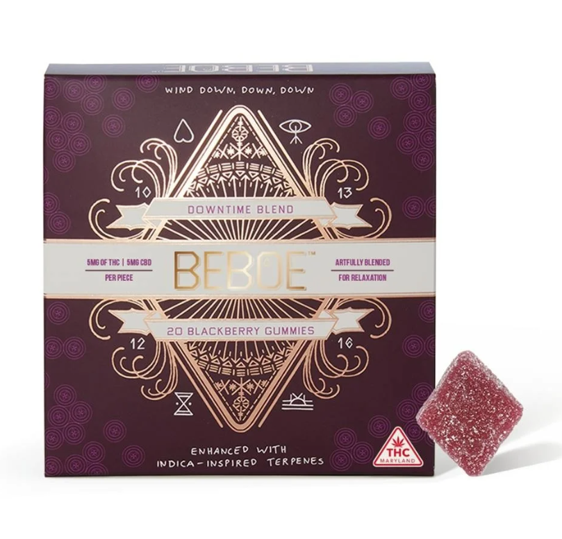 Photograph of product: Beboe | Downtime | Gummies