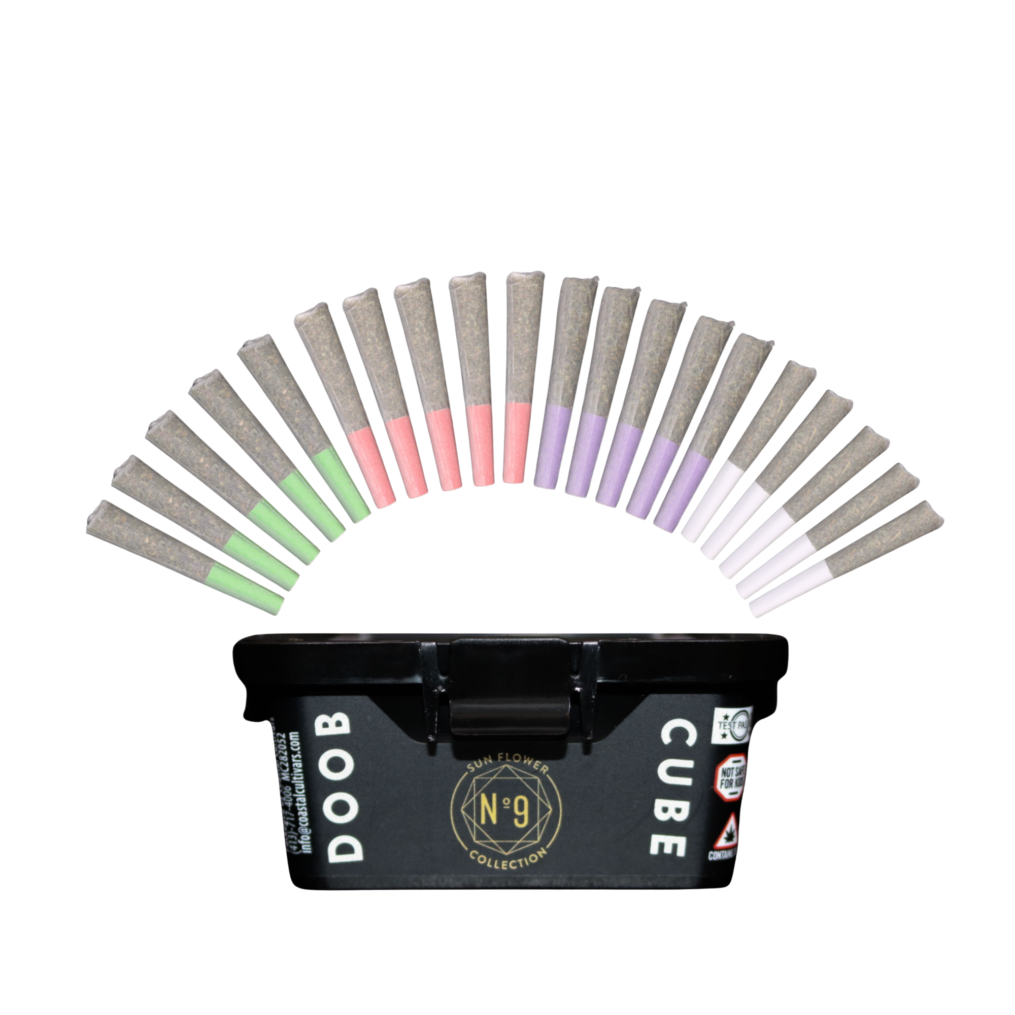 Photograph of product: Doob Cube Mini Variety Pack | .35g 20pk