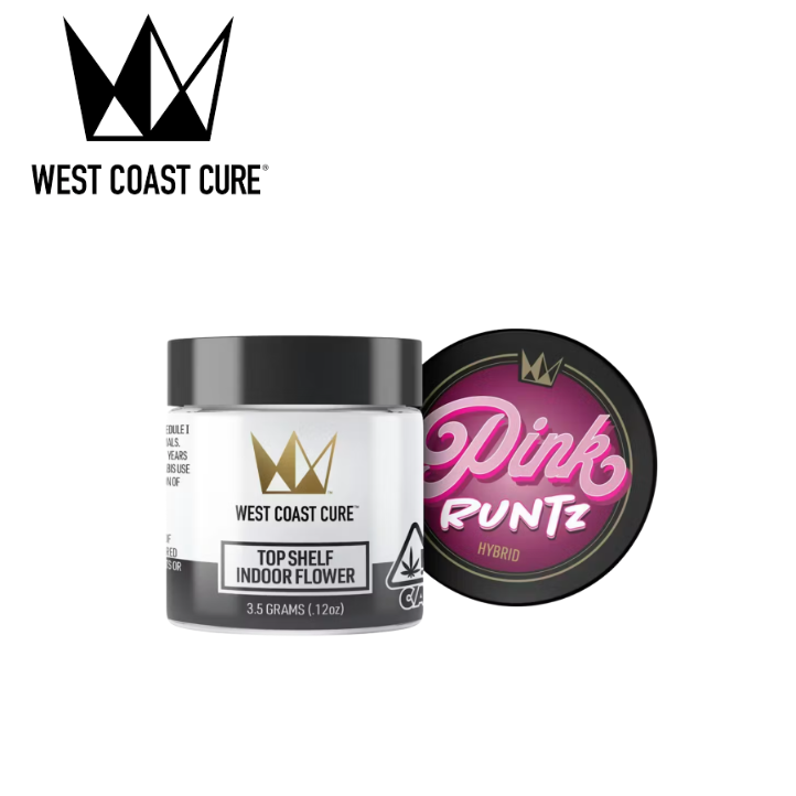 Photograph of product: PINK RUNTZ 3.5G FLOWER