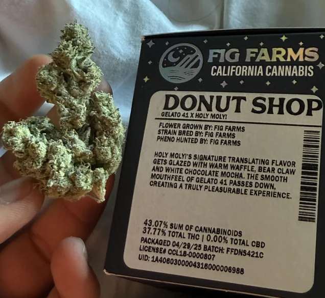 Photograph of product: Fig Farms Donut Shop, 3.5g