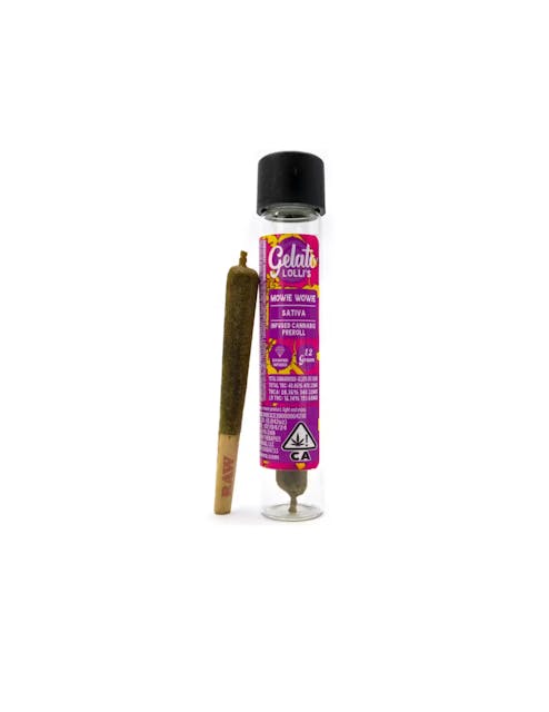Photograph of product: 1.2g Mowie Wowie Lolli infused pre roll - 