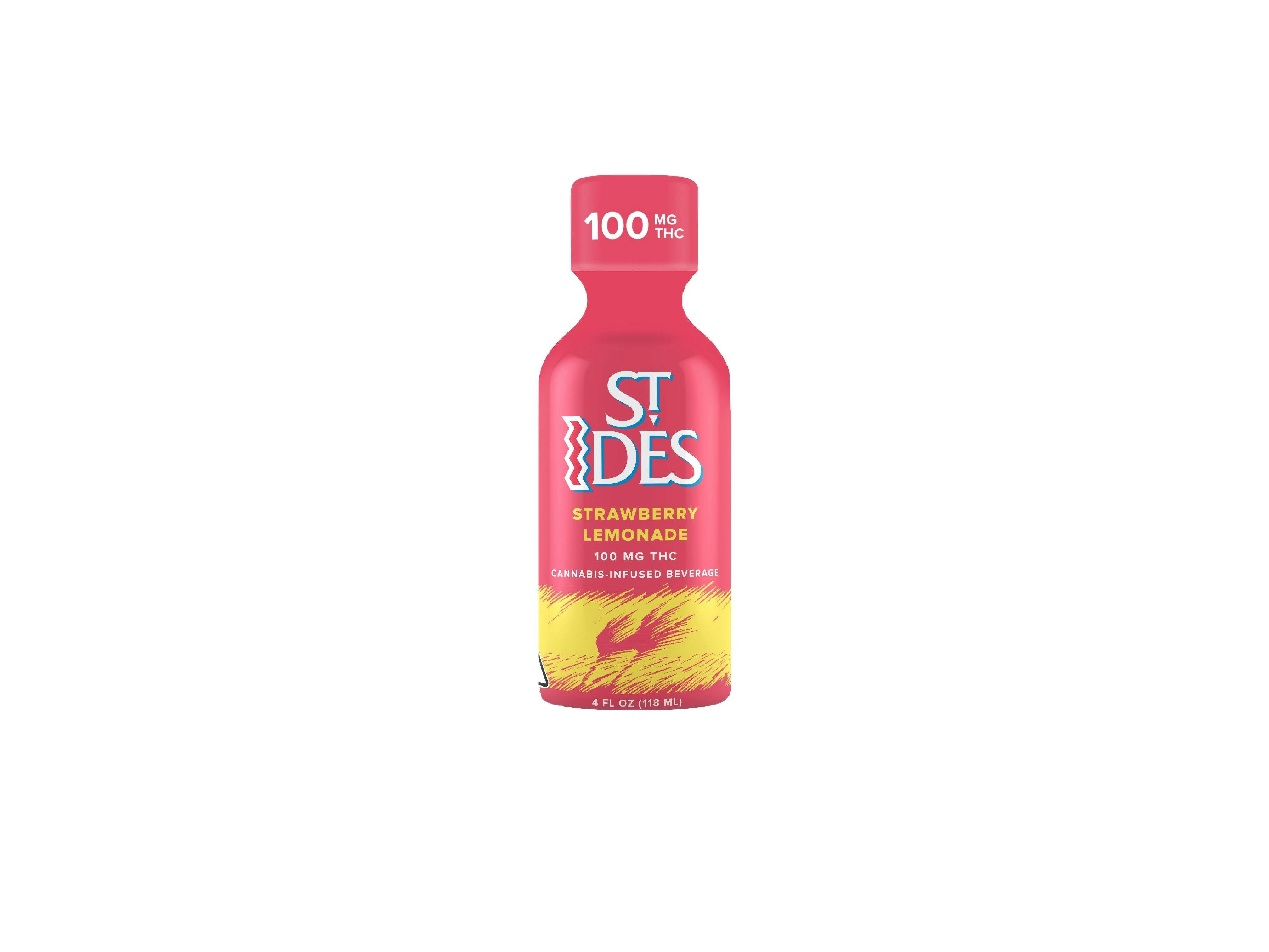 Photograph of product: St Ides Shot Strawberry Lemonade 100mg