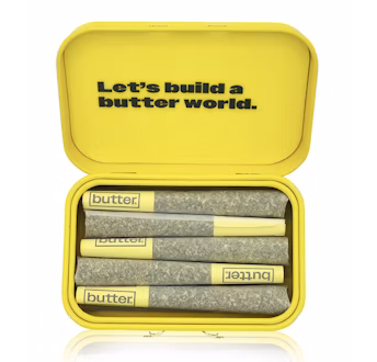 Photograph of product: Butter | Durban Poison x Triangle Kush | .5g | 10pk | Preroll