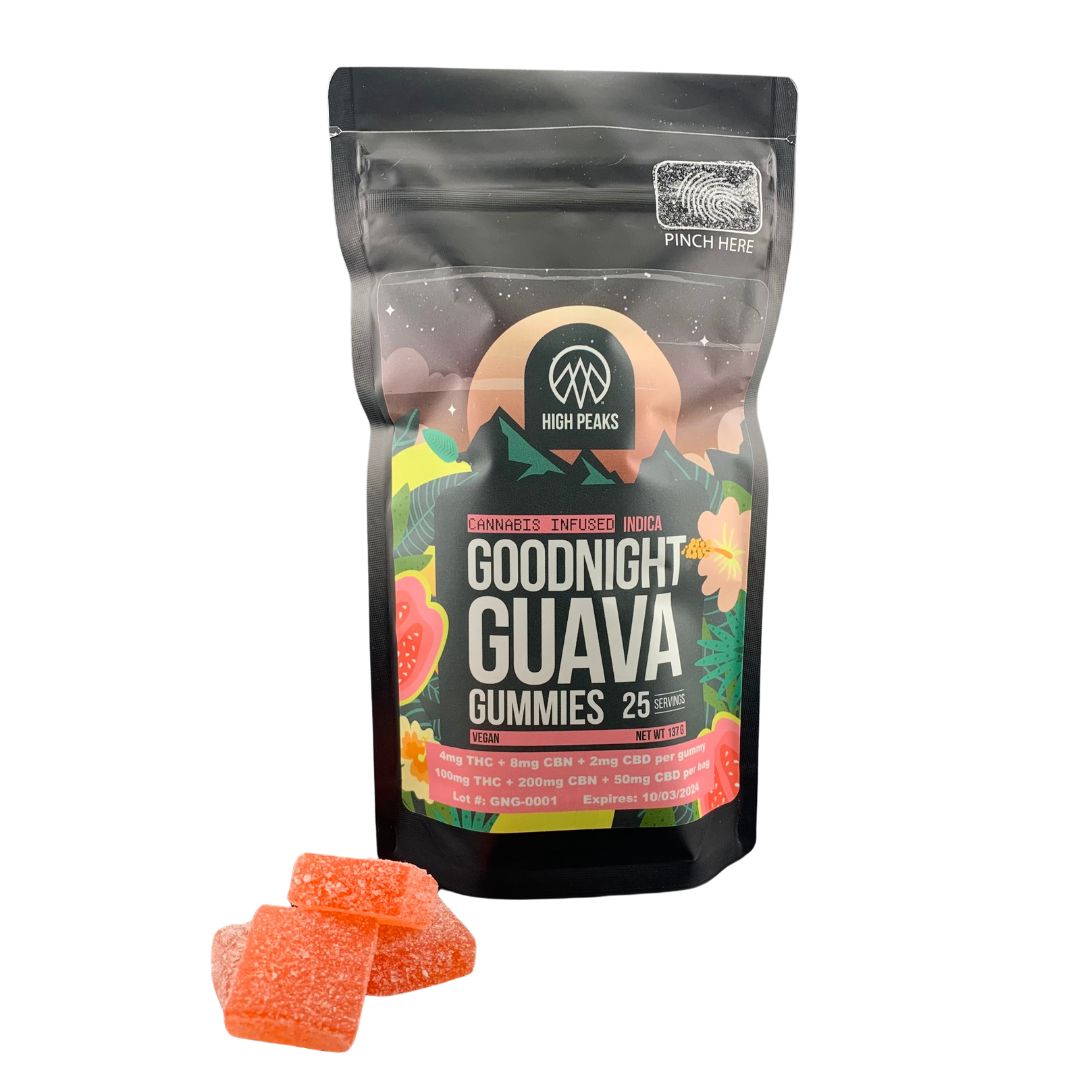 Photograph of product: High Peaks | Goodnight Guava | 25pk (I)