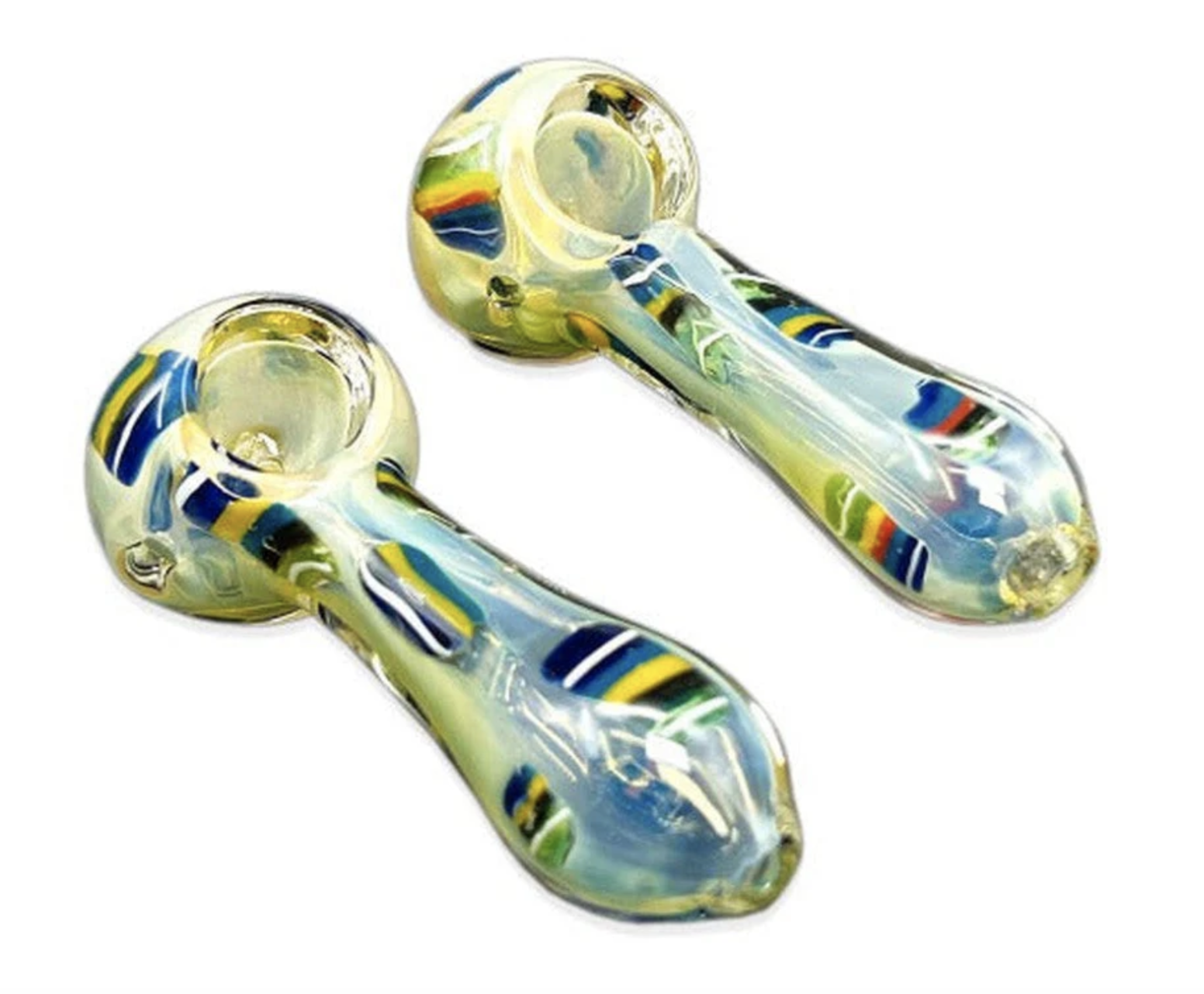 Photograph of product: Abstract Spotted 4" Pipe