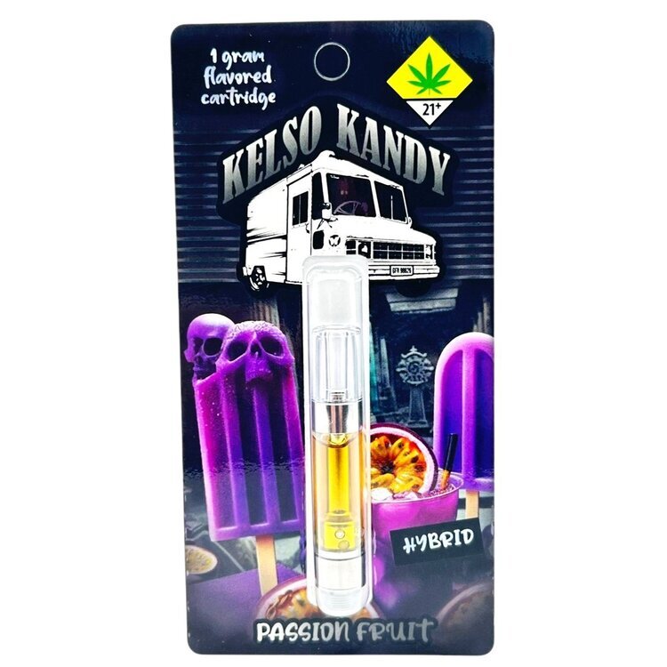 Photograph of product: Kelso Kandy: Passion Fruit - Distillate Cartridge