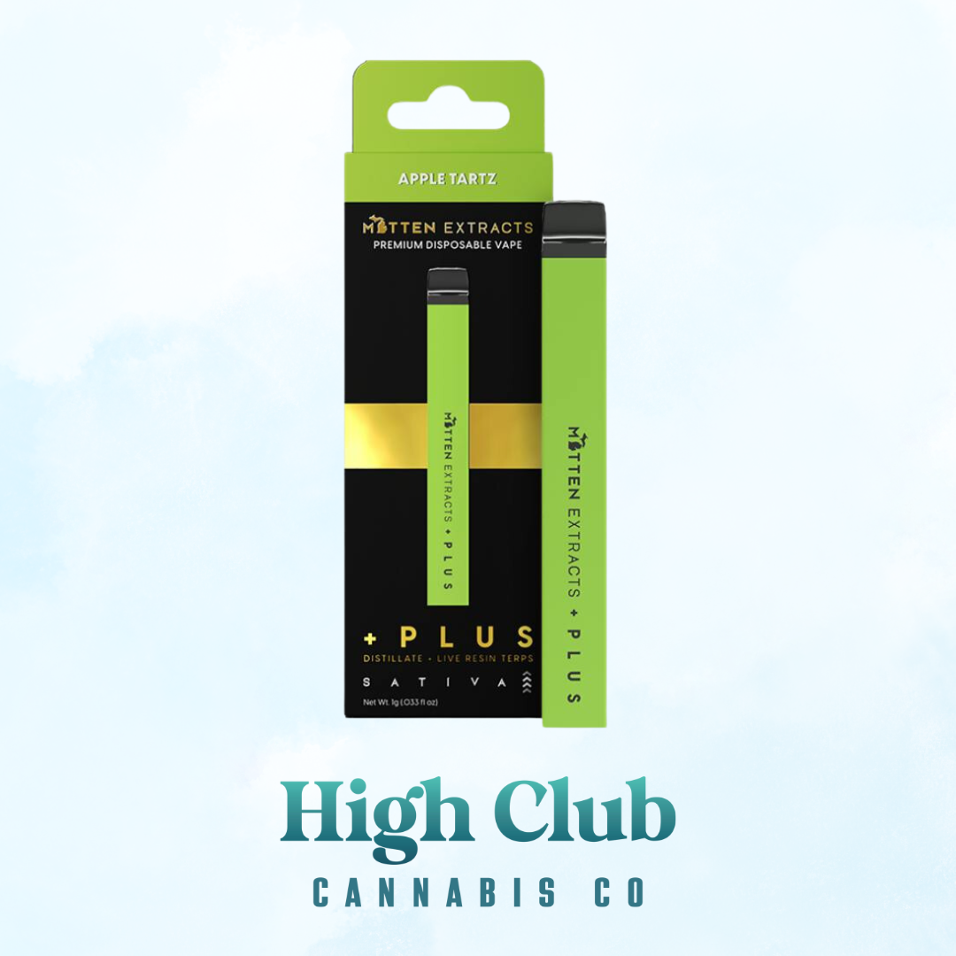 Photograph of product: Mitten Extracts + Plus Disposable Apple Tartz