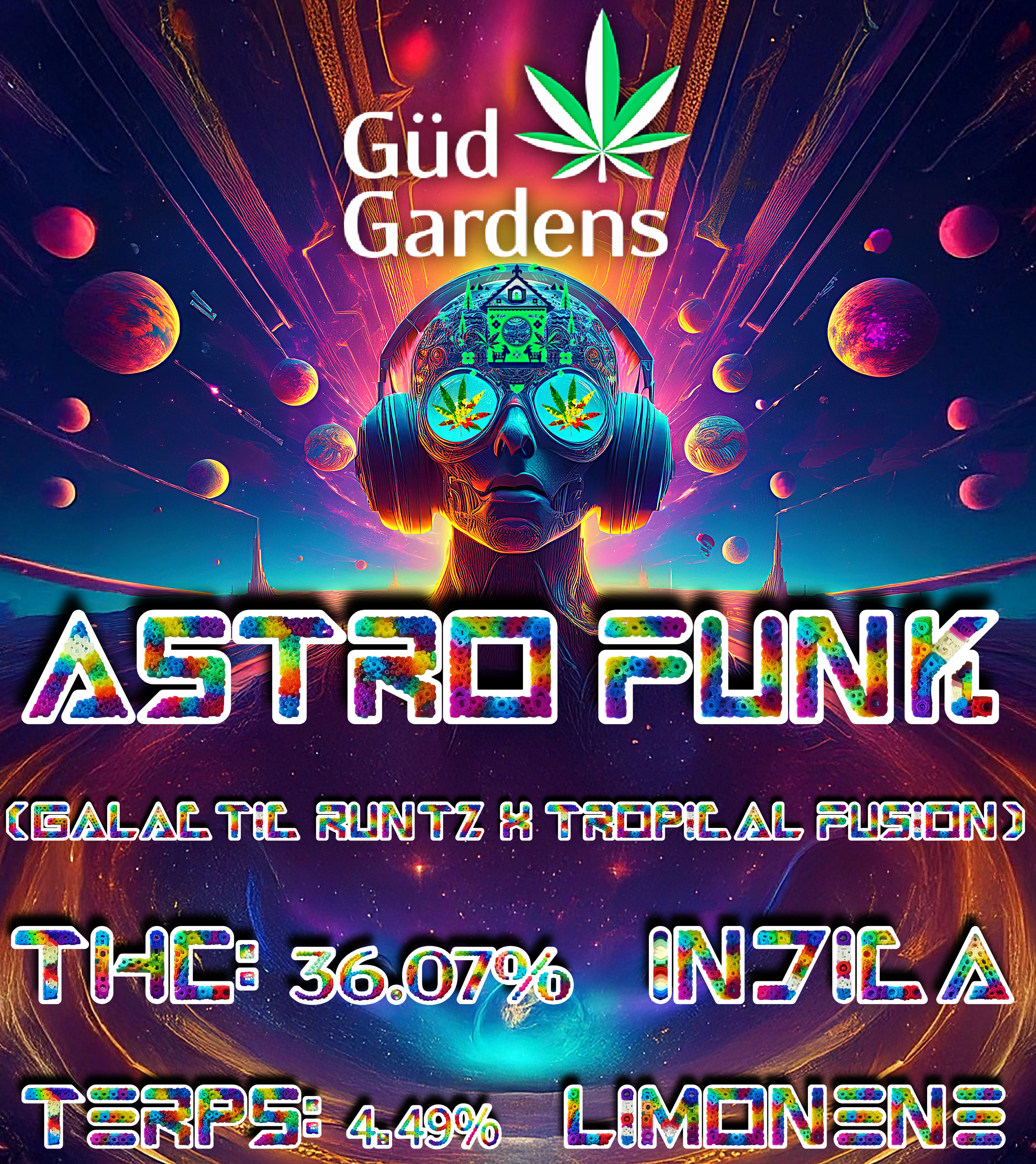 Photograph of product: Astro Funk (Gud Gardens) - 28g