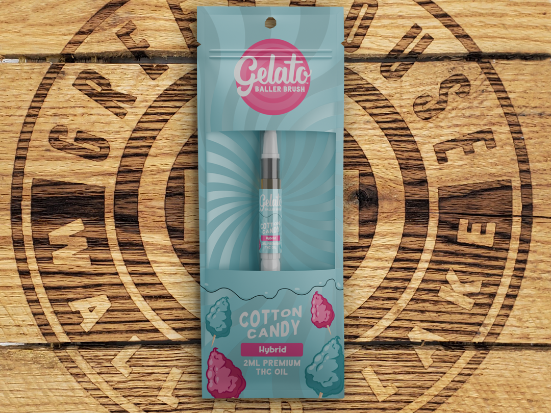 Photograph of product: Gelato | Cotton Candy | 2g Baller Brush