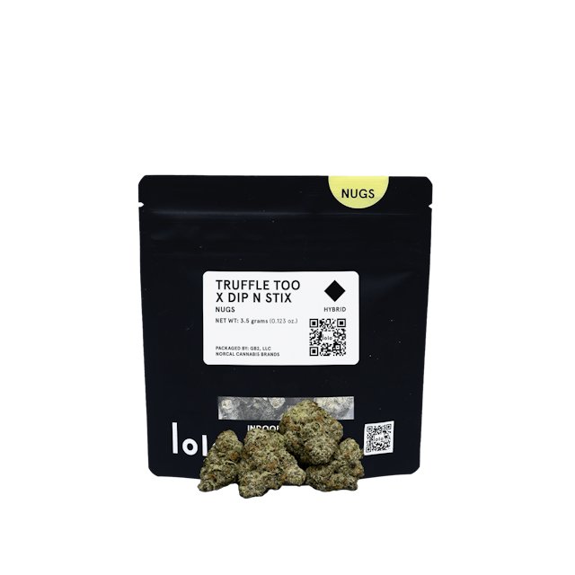 Photograph of product: Truffle Too x Dip N Stix | Indoor Nugs | 3.5g