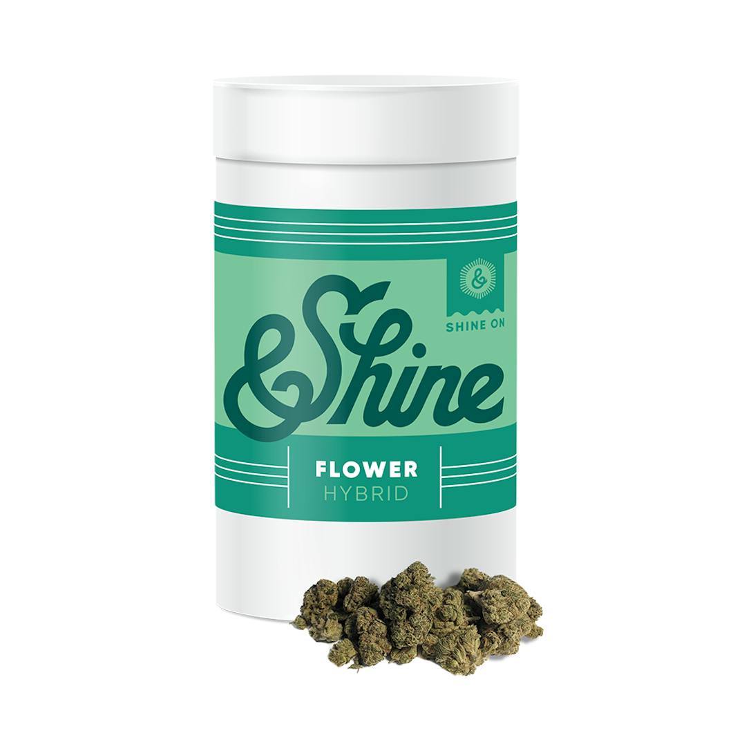 Photograph of product: &SHINE Flavorbow 1/4 Mixed Buds - 7g