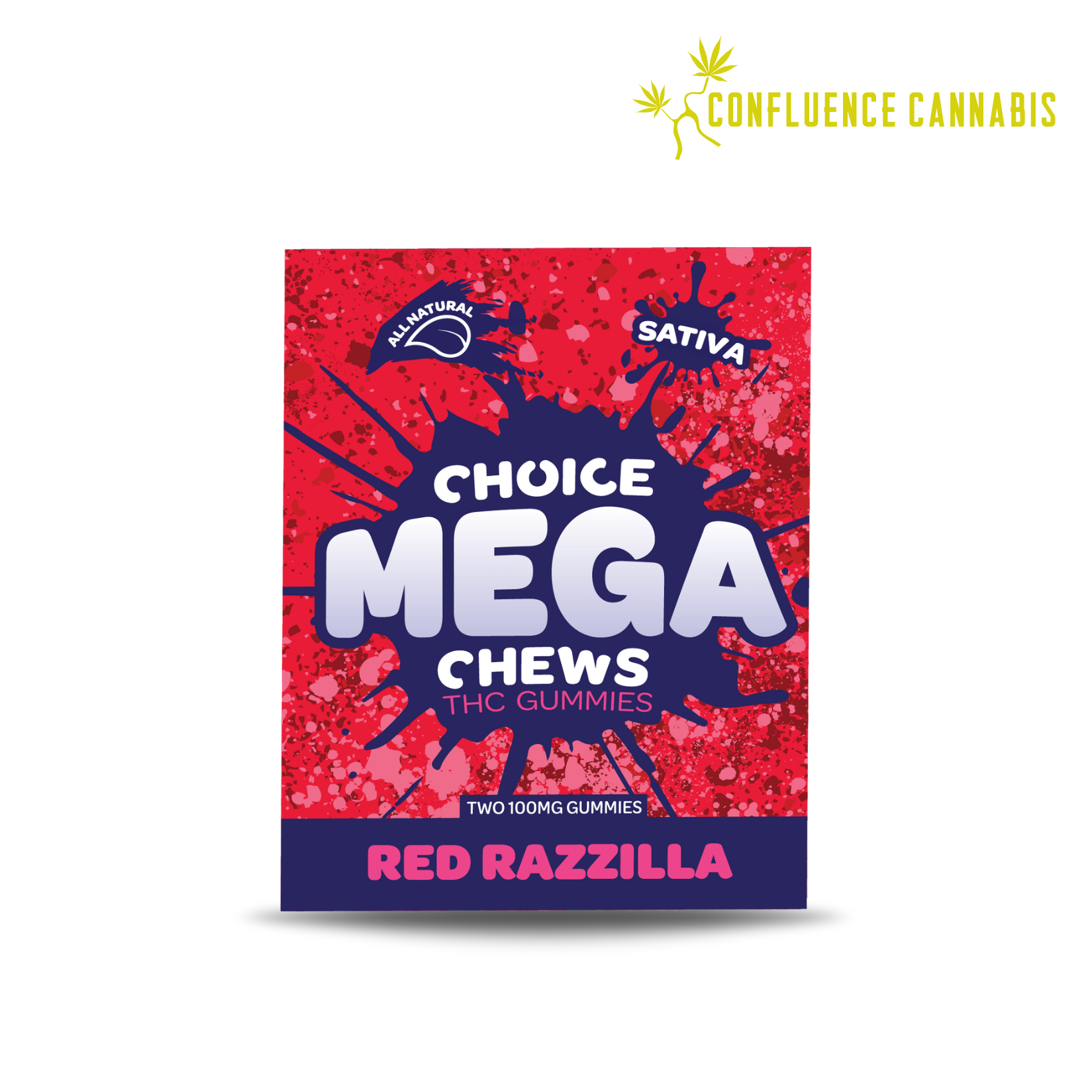Photograph of product: Red Razilla Mega Chew 2 Pieces
