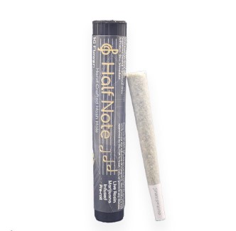 Photograph of product: Live Rosin Infused Pre-Roll | Grape Rntz Pie #1 x Durban Rntz Punch #6 | 1.2g