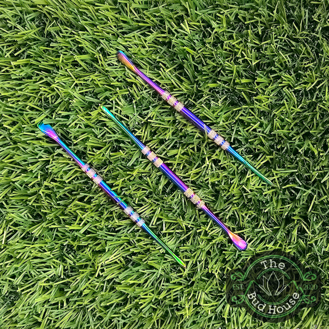 Photograph of product: Rainbow Dual-Tip Metal Dab Tool - BOTH