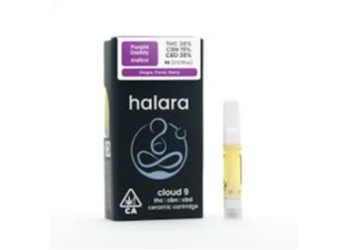 Photograph of product: CBN Purple Daddy 1g cart