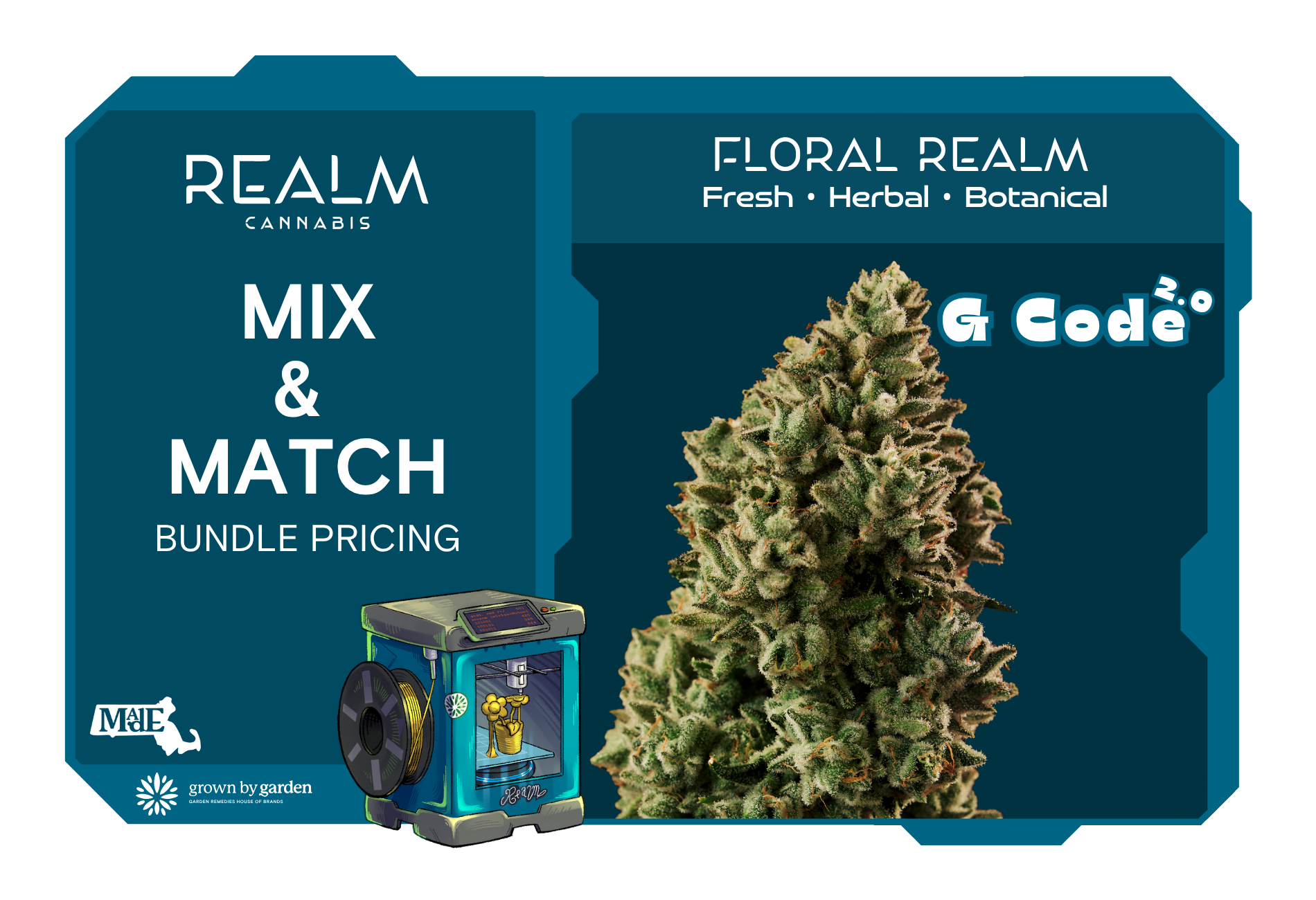 Photograph of product: G-Code 2.0 | Floral - 28g