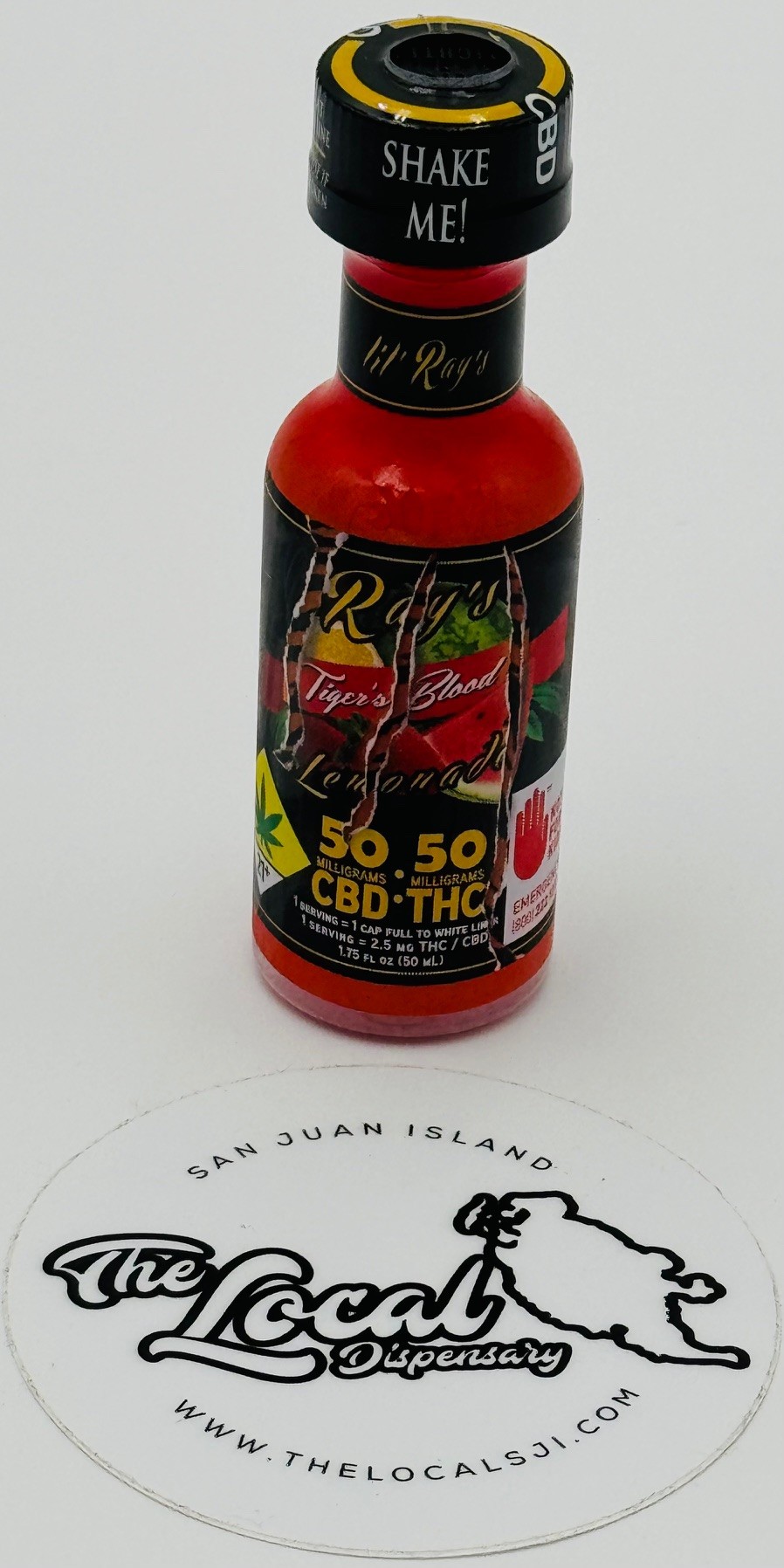 Photograph of product: Lil Rays Tiger's Blood Lemonade 1:1