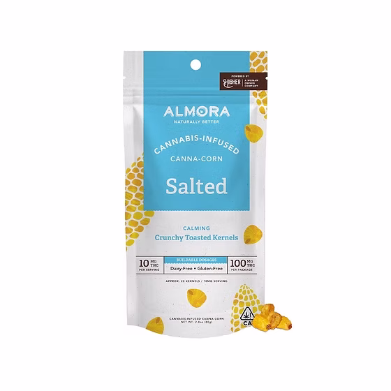 Photograph of product: Almora Farm | CT Kernels 100mg | Salted