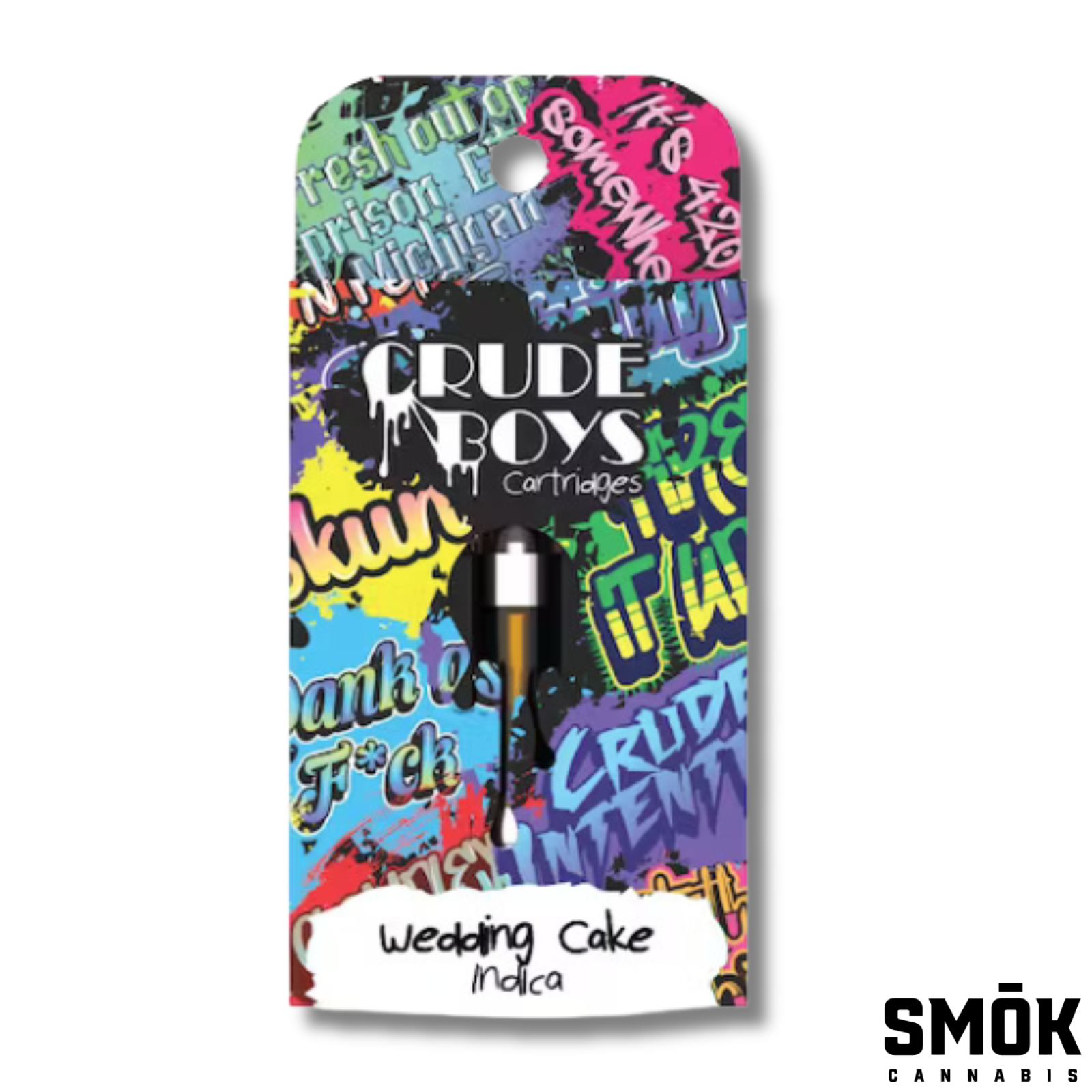 Photograph of product: Crude Boys Cart Oui'd Wedding Cake