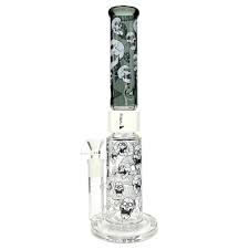 Photograph of product: Prism | Skull Big Honeycomb Single Stack Bong
