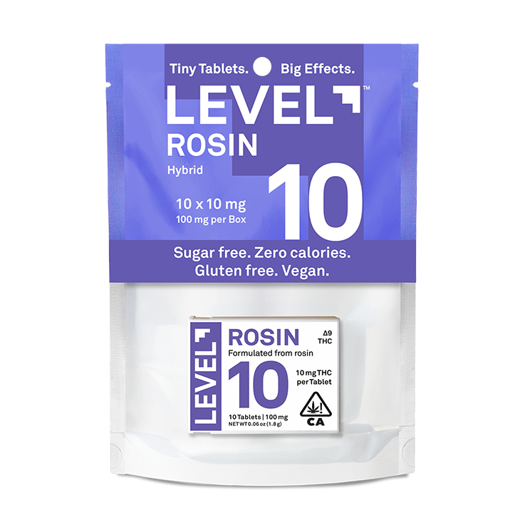 Photograph of product: ROSIN TABLETS 10 PACK 100MG