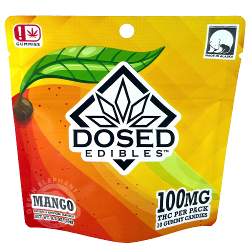 Photograph of product: Mango Gummies 10-Pack 100mg