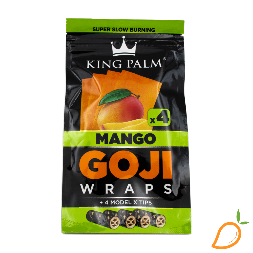 Photograph of product: 4pk  Mango Goji Wraps King Palm