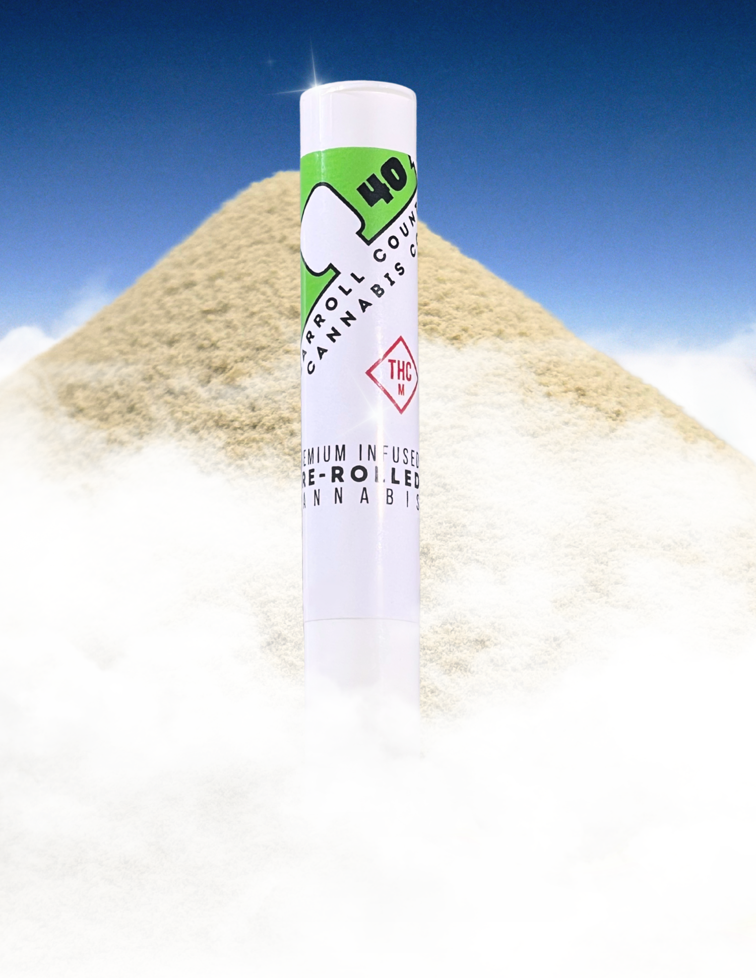 Photograph of Product: Member Berry Hash Infused Preroll 2pk (.5g)
