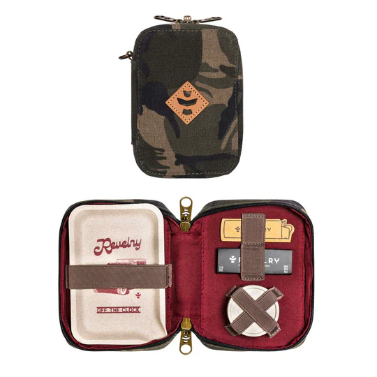 Photograph of product: The Rolling Kit Traveler - Smell Proof Kit | Camo