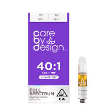 Photograph of product: CareByDesign - 1g Lower TH-oui Full Spectrum 40:1 CBD:TH-oui Ceramic Vape Cartridge