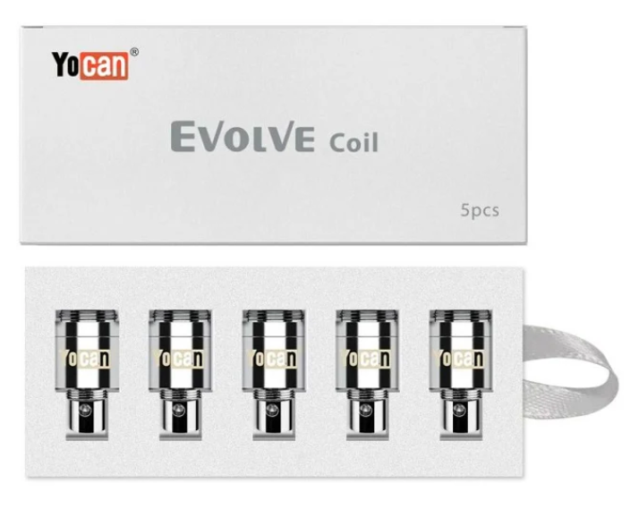 Photograph of product: Yocan - Evolve Dual Quartz Replacement Heating Element | 5 Pack