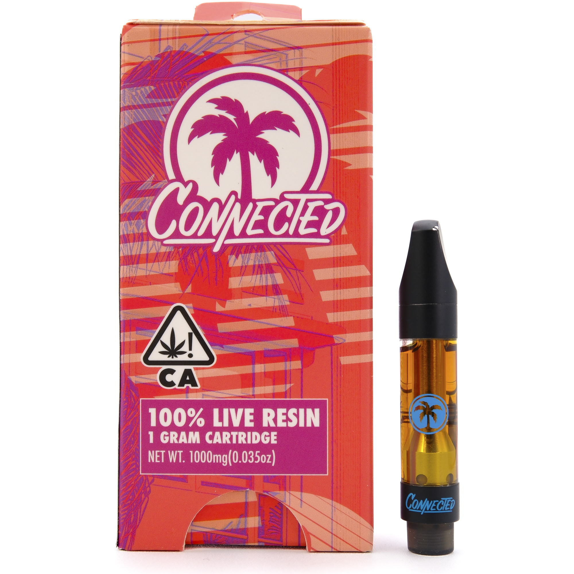 Photograph of product: CONNECTED: HIGHRISE 1G LIVE RESIN CART