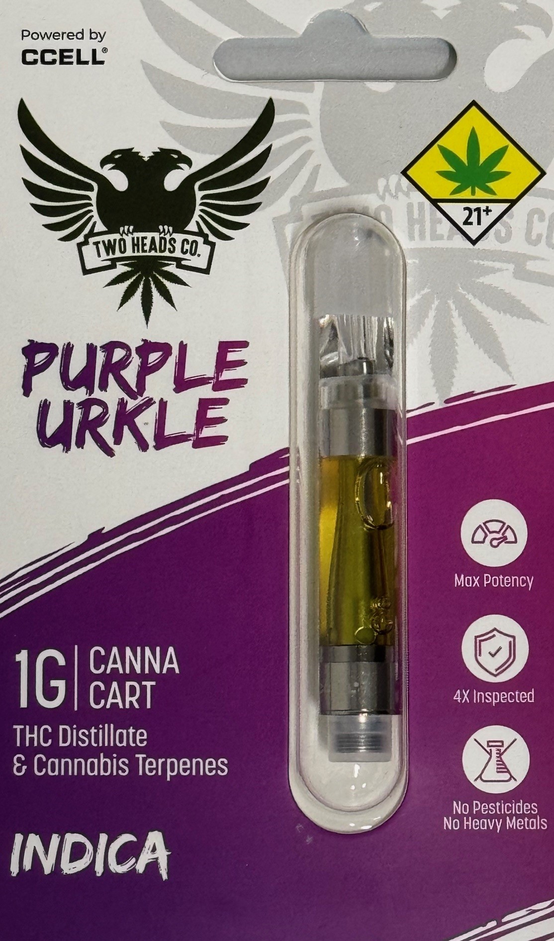 Photograph of product: Purple Urkle Cartridge