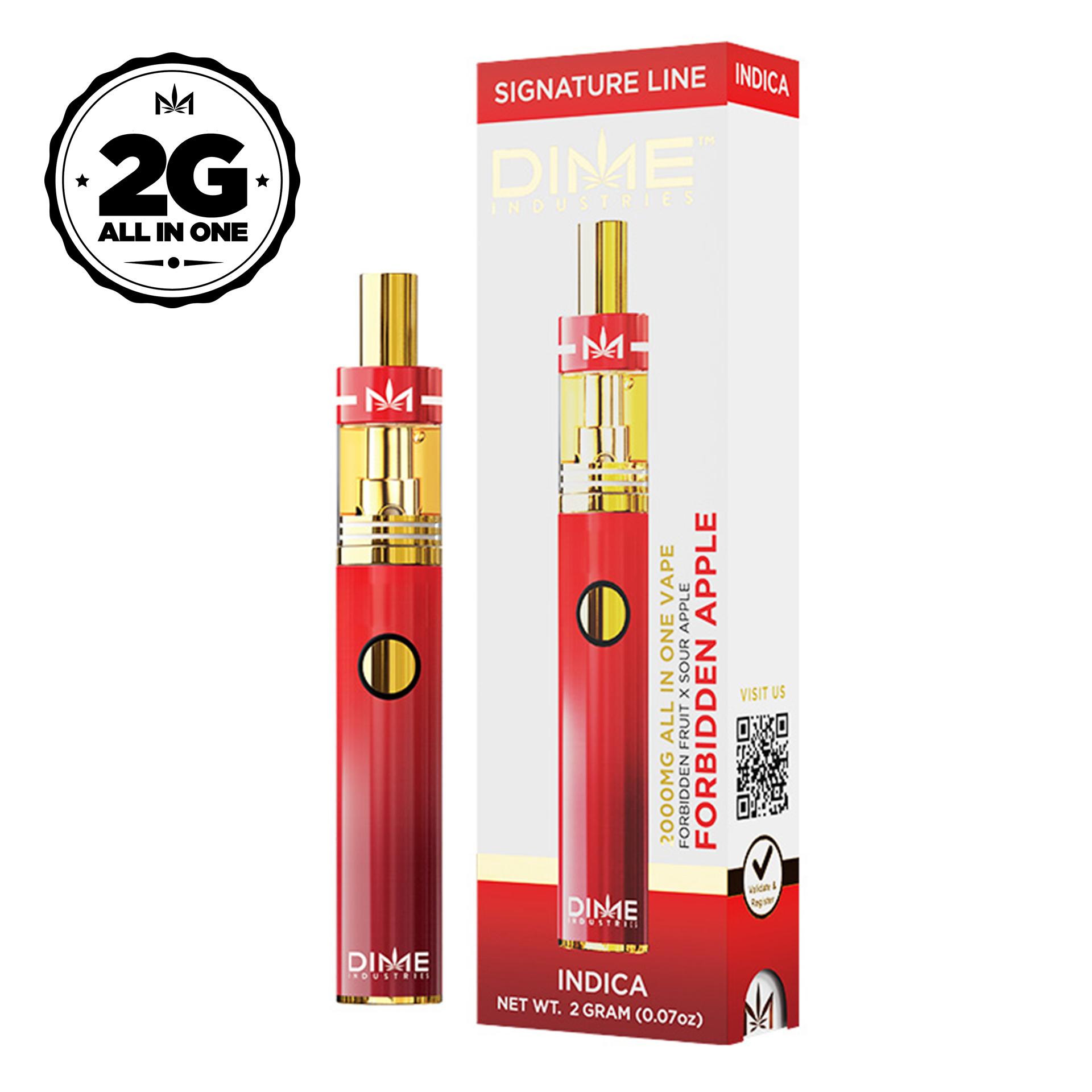Photograph of product: DIME | Disposable Vape | Forbidden Apple | 2g