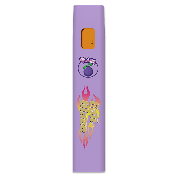 Photograph of product: Cali Blaze | Blueberry Live Resin Diamonds Disposable | 1.0g