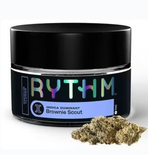 Photograph of product: RYTHM BROWNIE SCOUT FLOWER 3.5G
