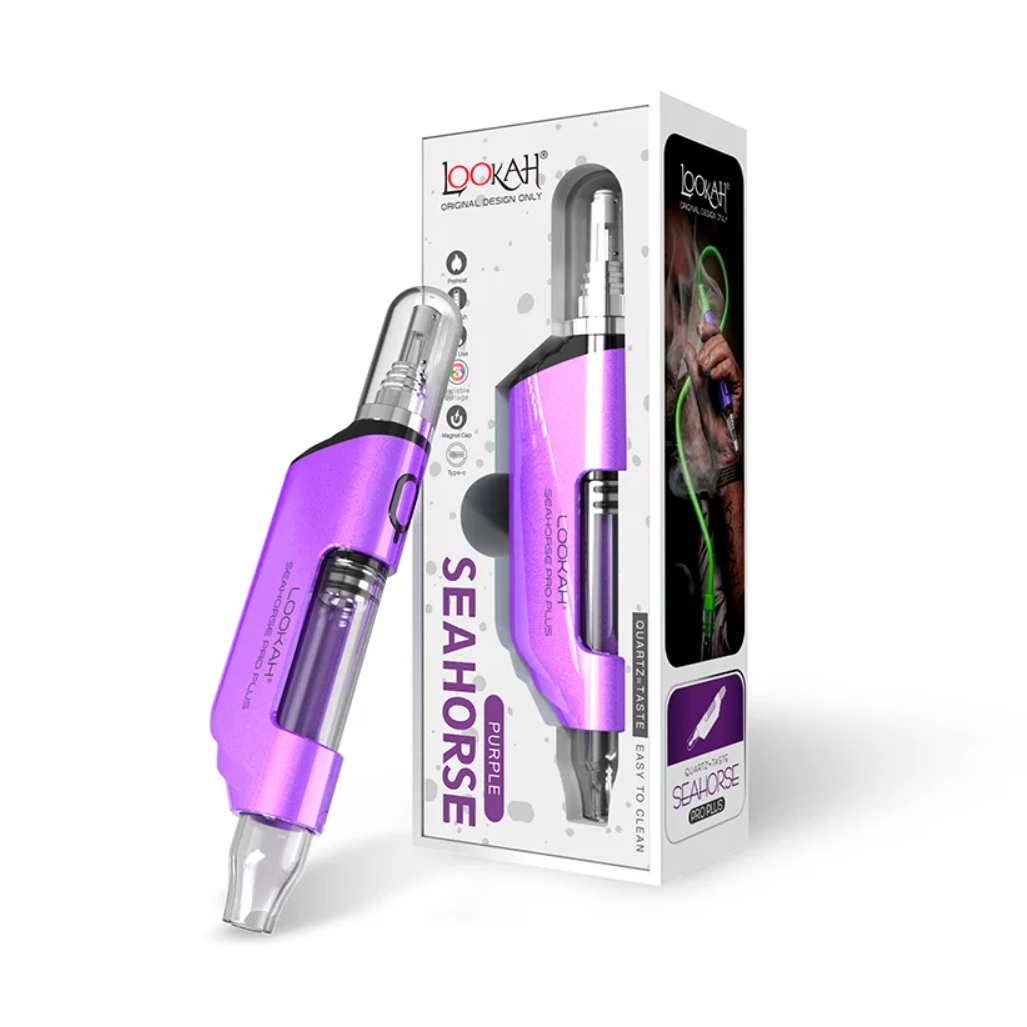 Photograph of product: Lookah Seahorse Pro Plus Nectar Collector | Purple