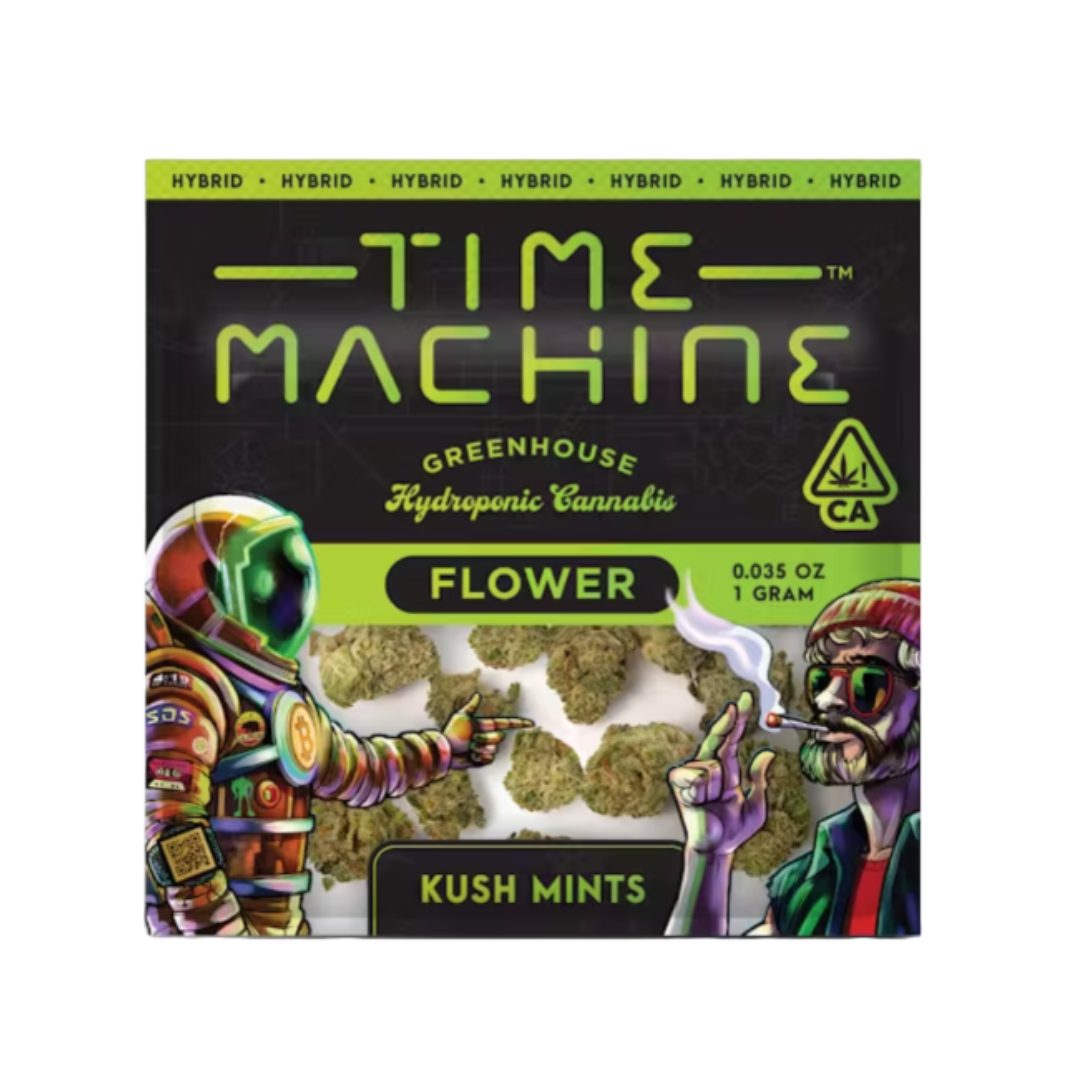 Photograph of product: TIME MACHINE - KUSH MINTS 1G