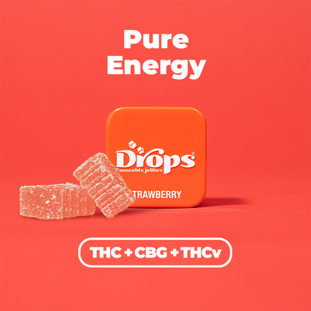 Photograph of product: Drops Singles Strawberry