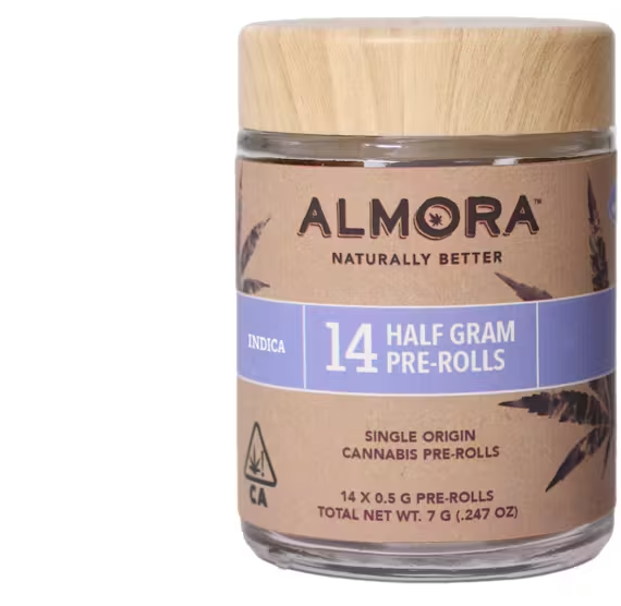 Photograph of product: Heavy OG (I) Prerolls 14pk - Almora