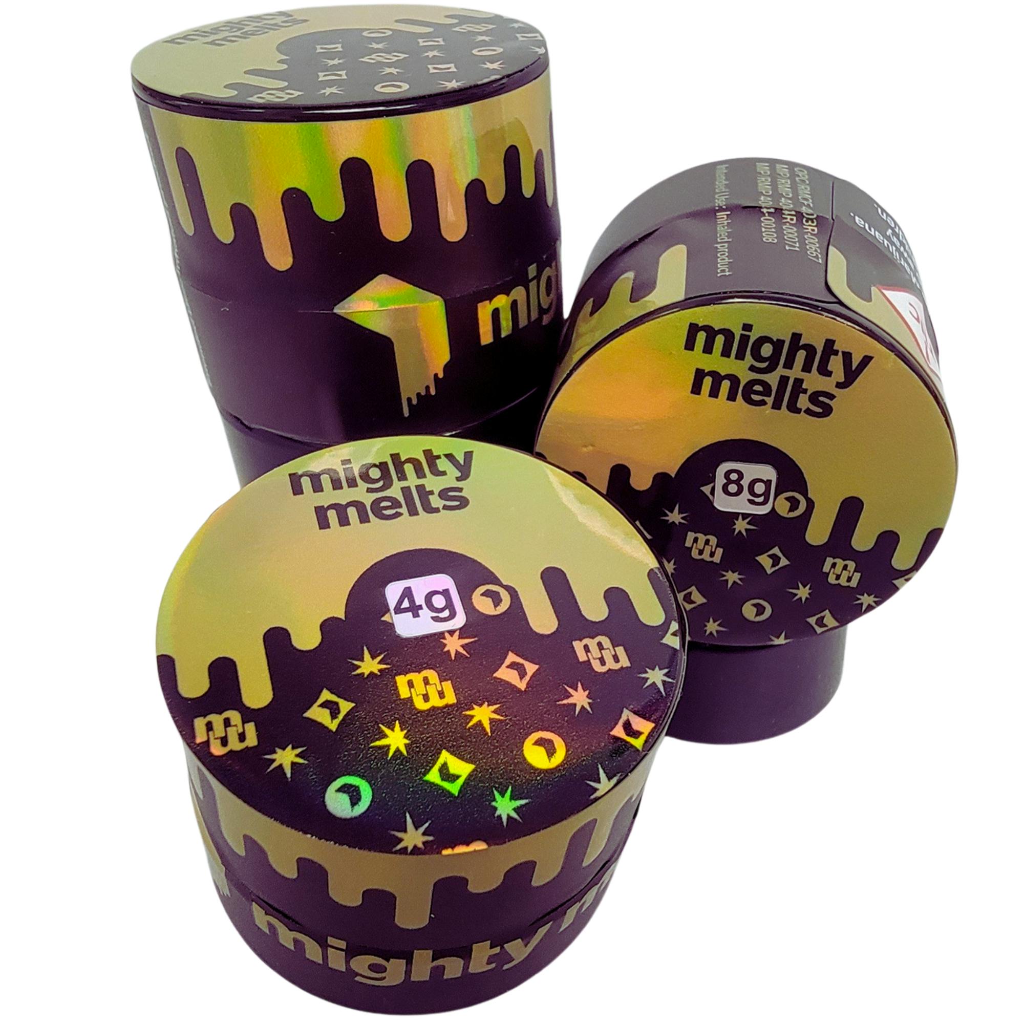 Photograph of product: Mighty Melts Trash Talk Cold Cure Rosin 8g