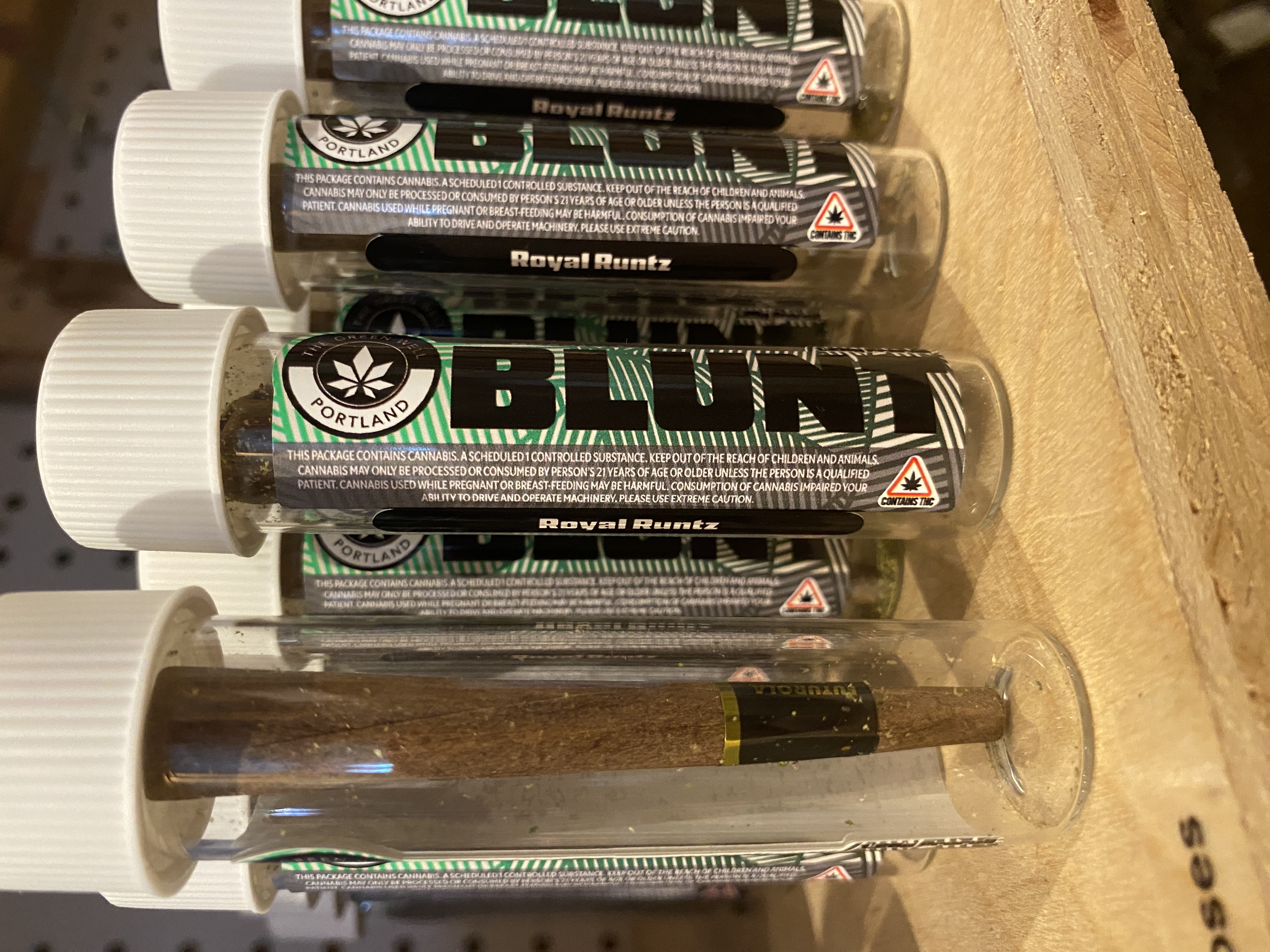 Photograph of product: Royal Runts | Pre-Roll Blunt The Green Well