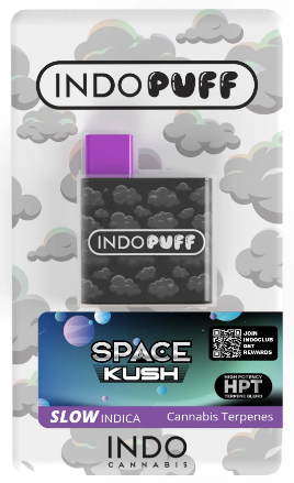 Photograph of product: IndoPuff | Space Kush Disposable | .9g