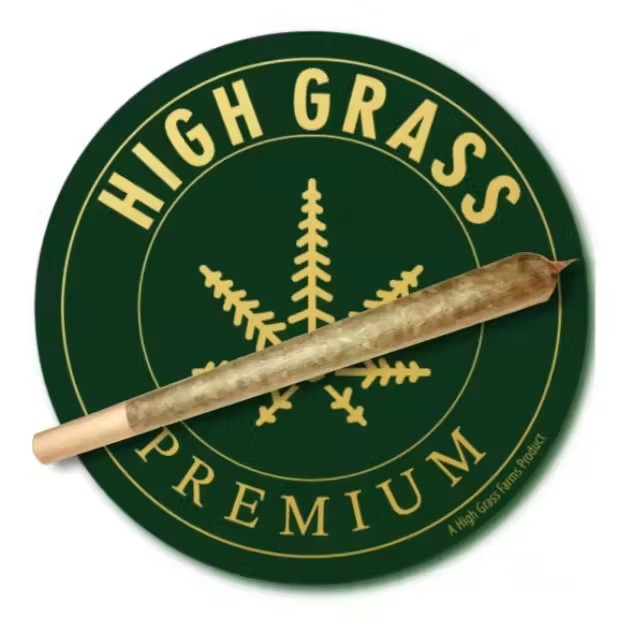Photograph of product: High Grass Farms -Dulce de Uva - .5g - preroll
